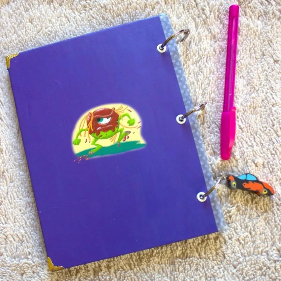 Monsters Inc Handmade Journal