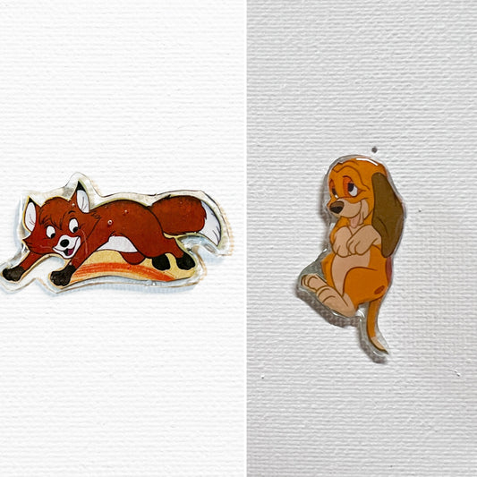Woodland Friends Pin Bundle 🦊🐶