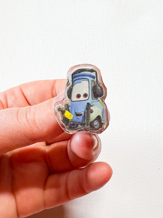 Upcycled Duckie Handmade Pin – Recycled Storybook Pin – Book Page Art Pin – Small Batch Resin