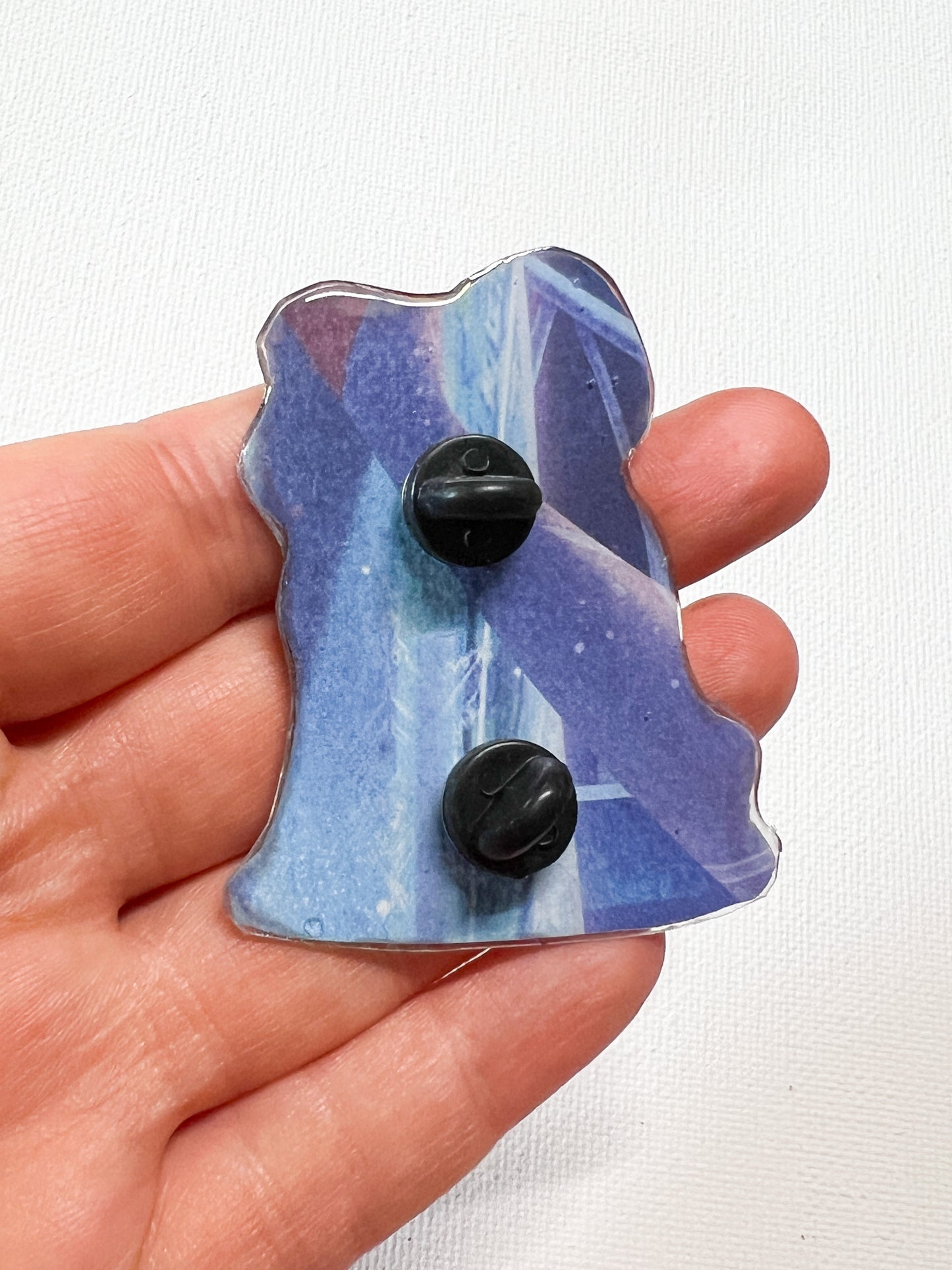 Upcycled Storybook Prince & Horse Handmade Pin – Recycled Storybook Pin – Book Page Art Pin – Small Batch Resin