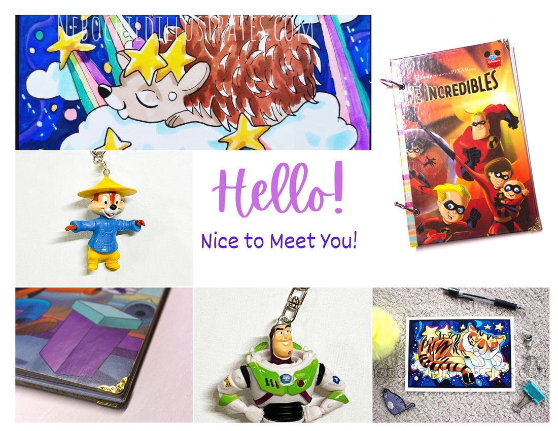 Welcome to Nebo Child Illustrates & Upcycles