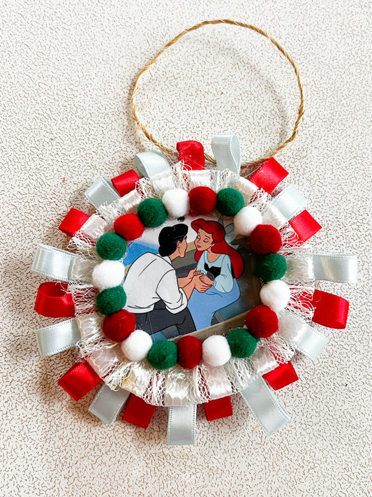 Little Mermaid Handmade Christmas Ornament