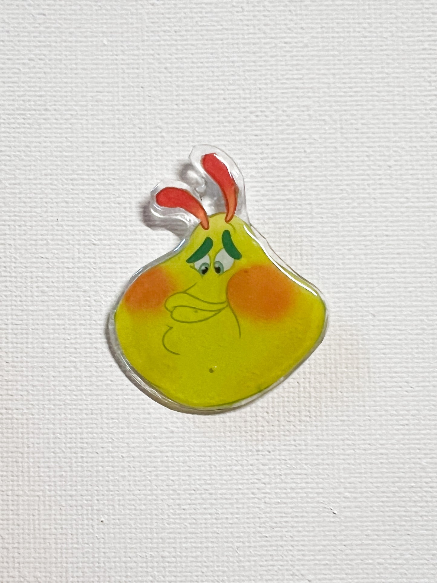 Upcycled Bug Face Handmade Pin – Recycled Storybook Pin – Book Page Art Pin – Small Batch Resin B Grade