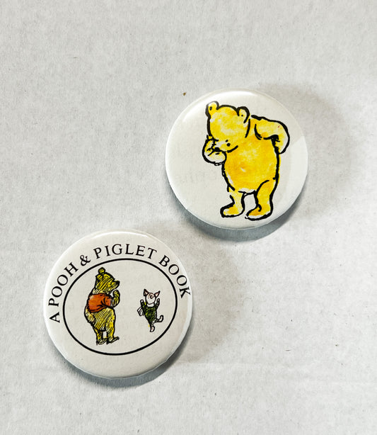 Upcycled Vintage Storybook Bear Magnets (Set of 2)
