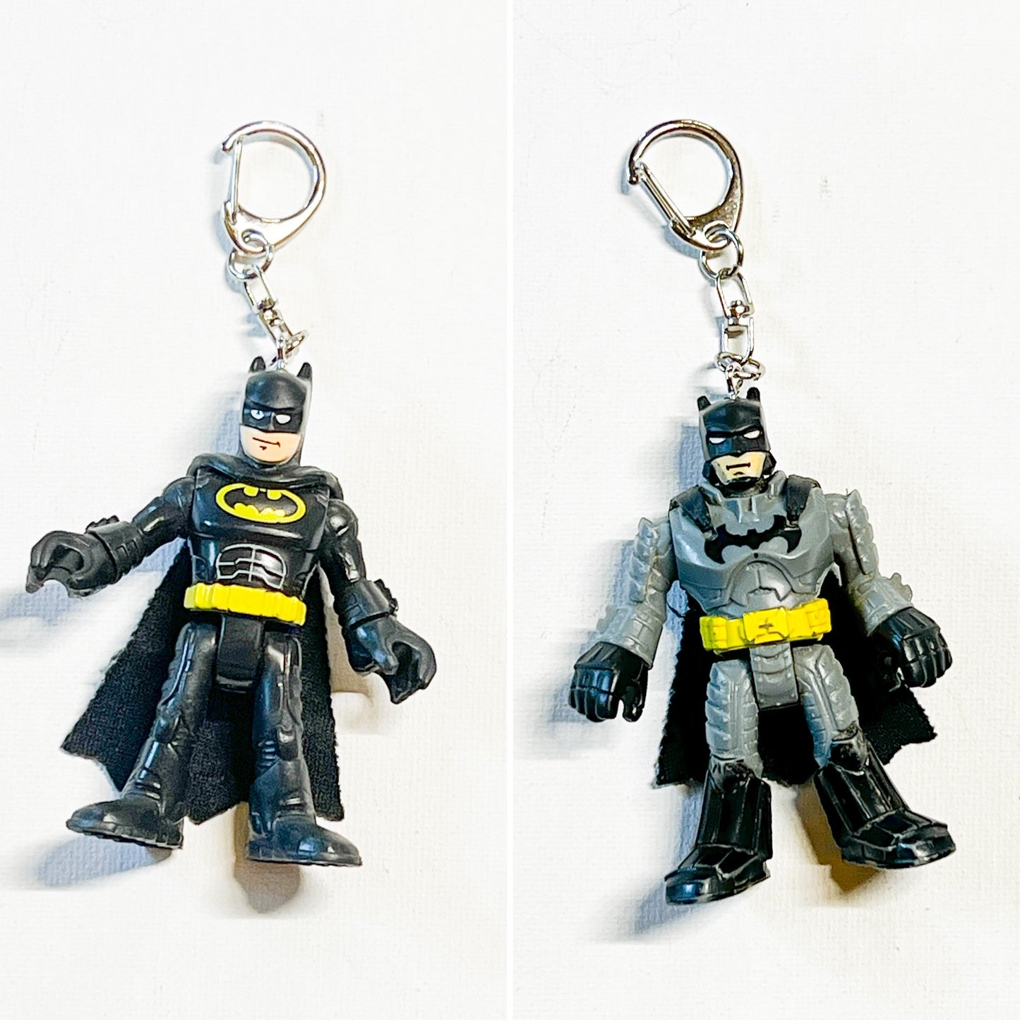 Upcycled Dark Hero Keychains (Choose Your Style)