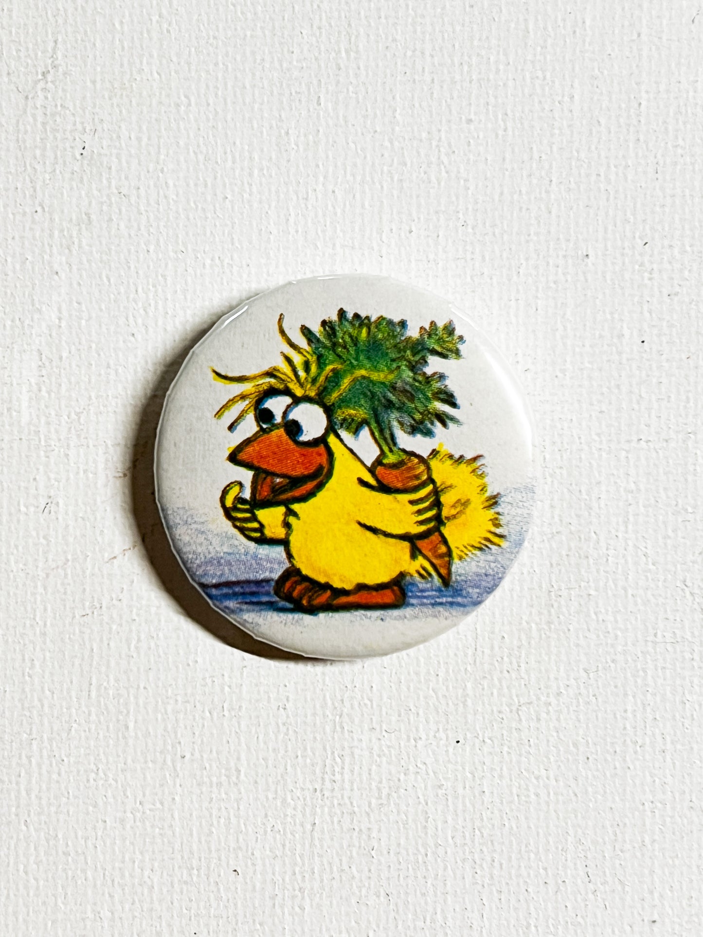 Little Yellow Bird Upcycled Fridge Magnets (Set of 4)