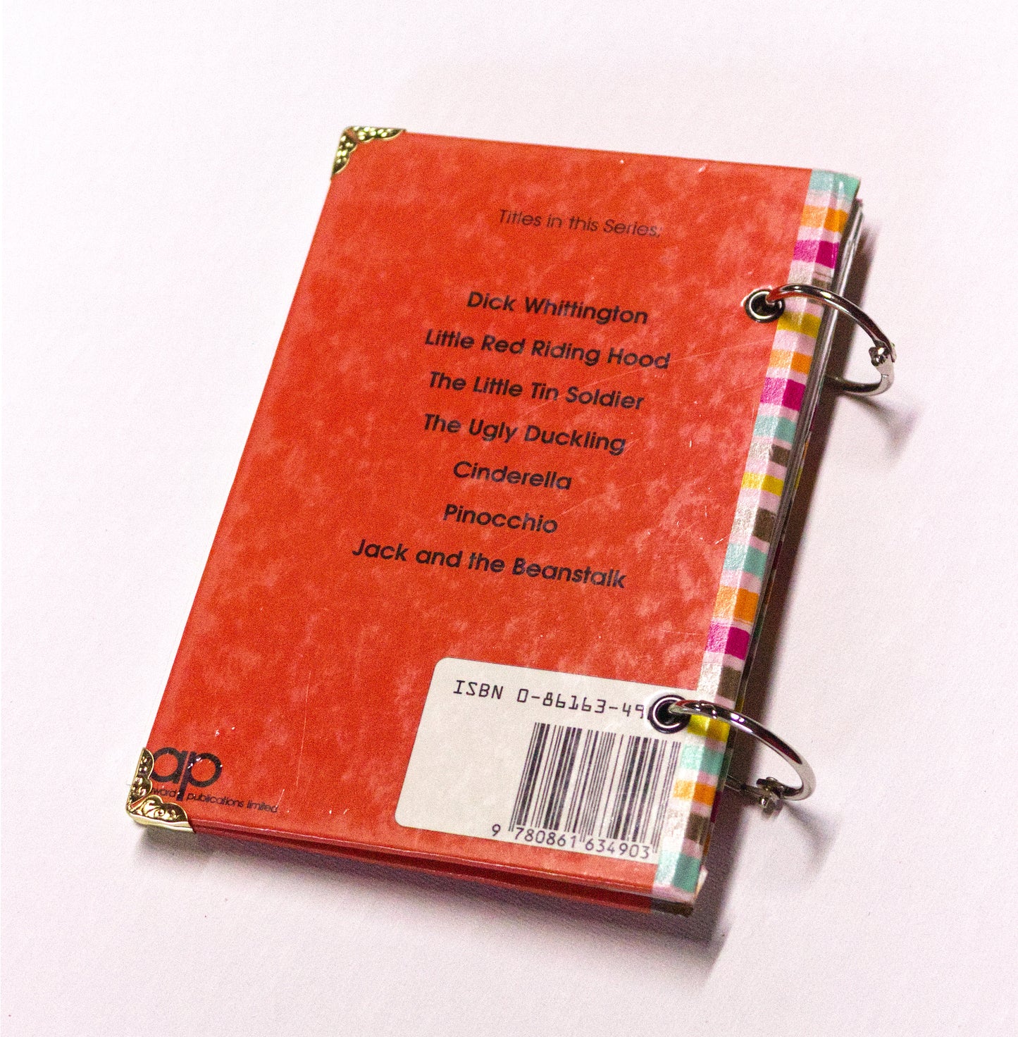 Upcycled Vintage Fairytale Journal – Handmade, Eco-Friendly & One-of-a-Kind