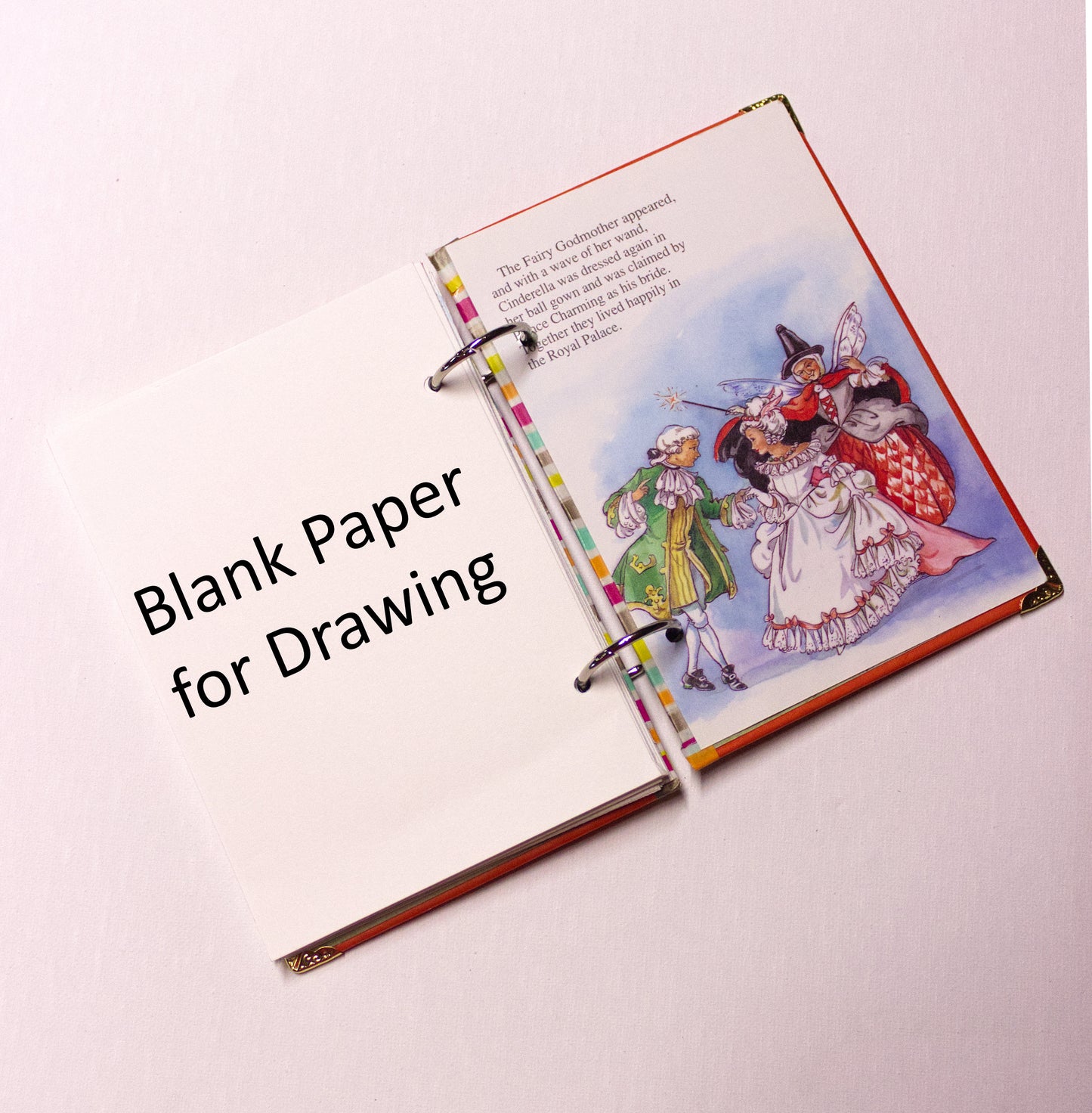 Upcycled Vintage Fairytale Journal – Handmade, Eco-Friendly & One-of-a-Kind