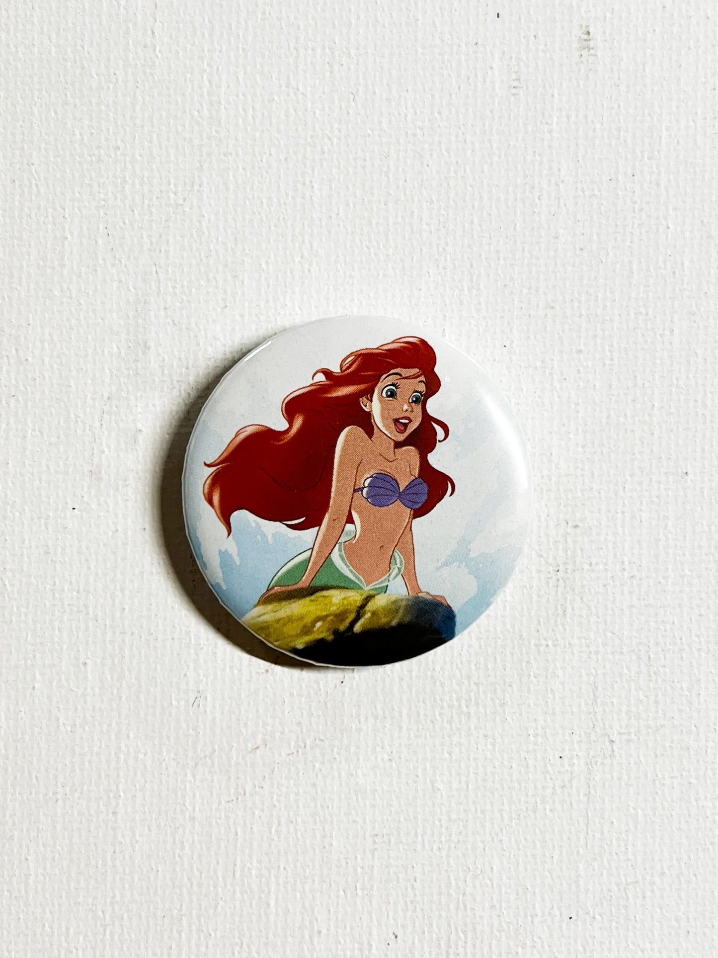 Upcycled Mermaid AdventureFridge Magnet Set – Handmade Reclaimed Art Magnets (Set of 6)