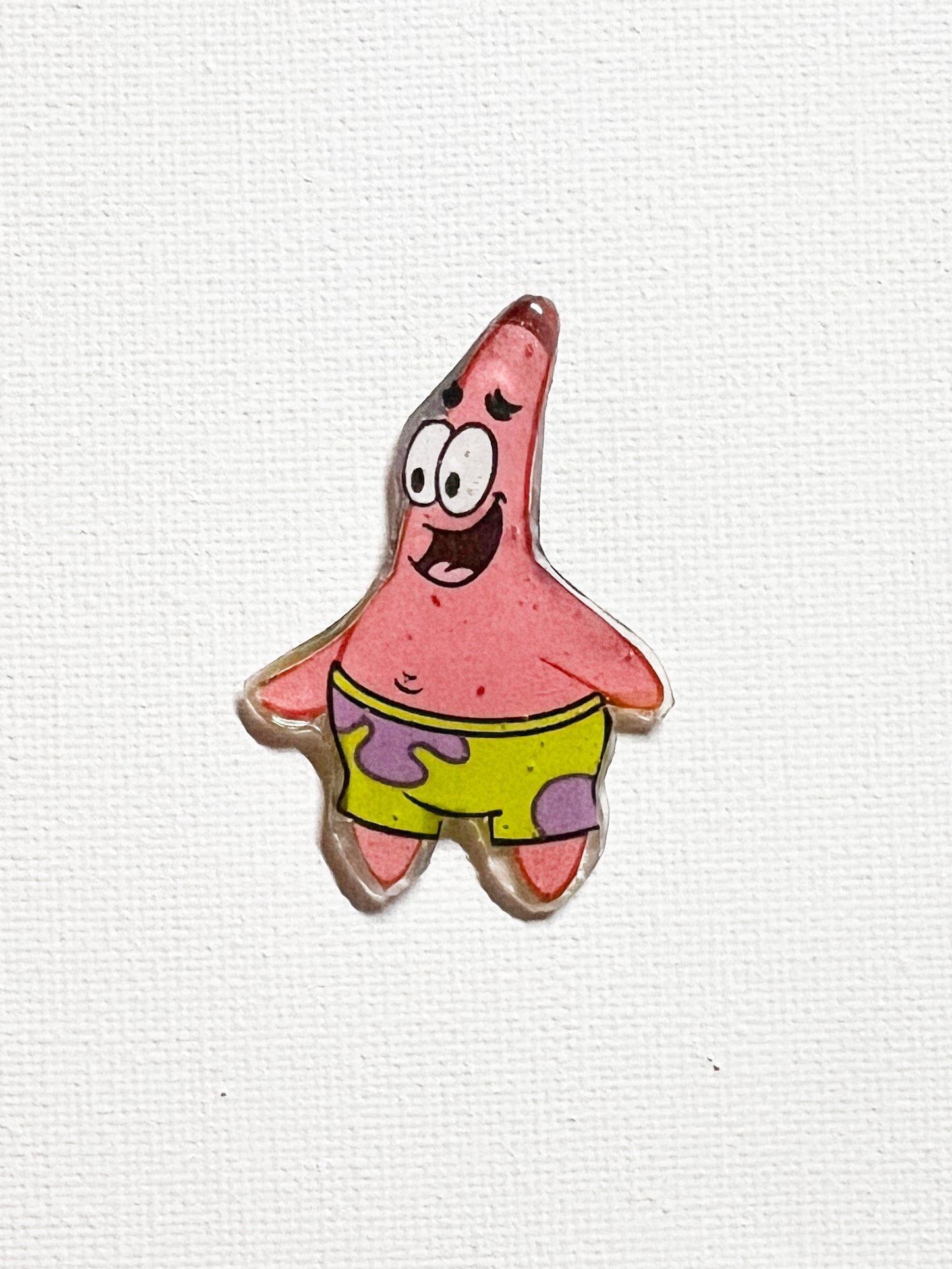 Upcycled Starfish Handmade Pin – Recycled Storybook Pin – Book Page Art Pin – Small Batch Resin B Grade