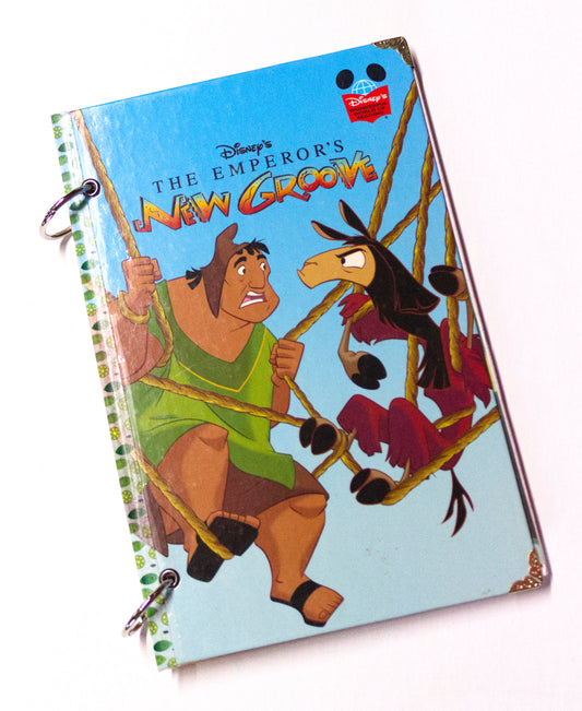 ✨ Upcycled Animated Adventure Book Journal – Handmade & Eco-Friendly ✨