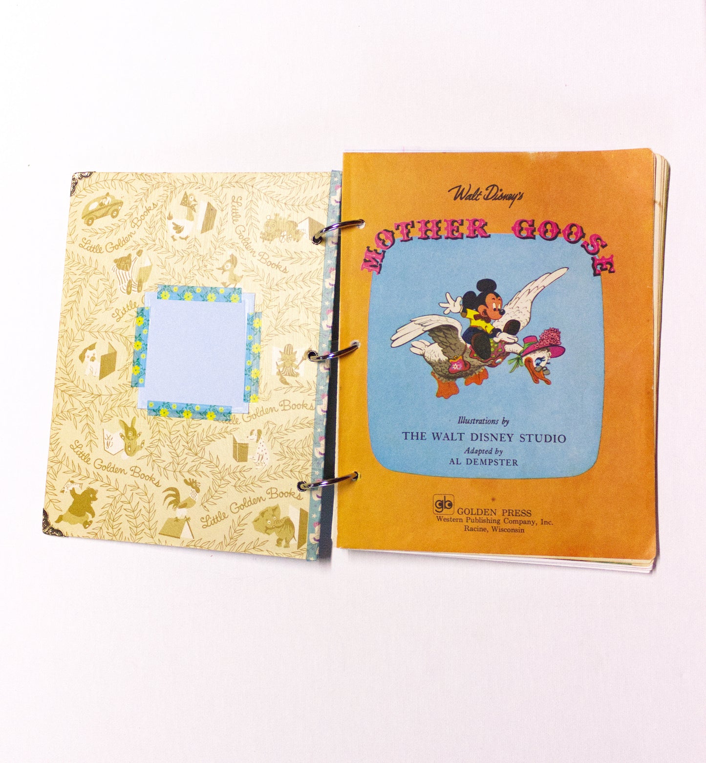 Upcycled Vintage Storybook Journal – Whimsical & One of a Kind