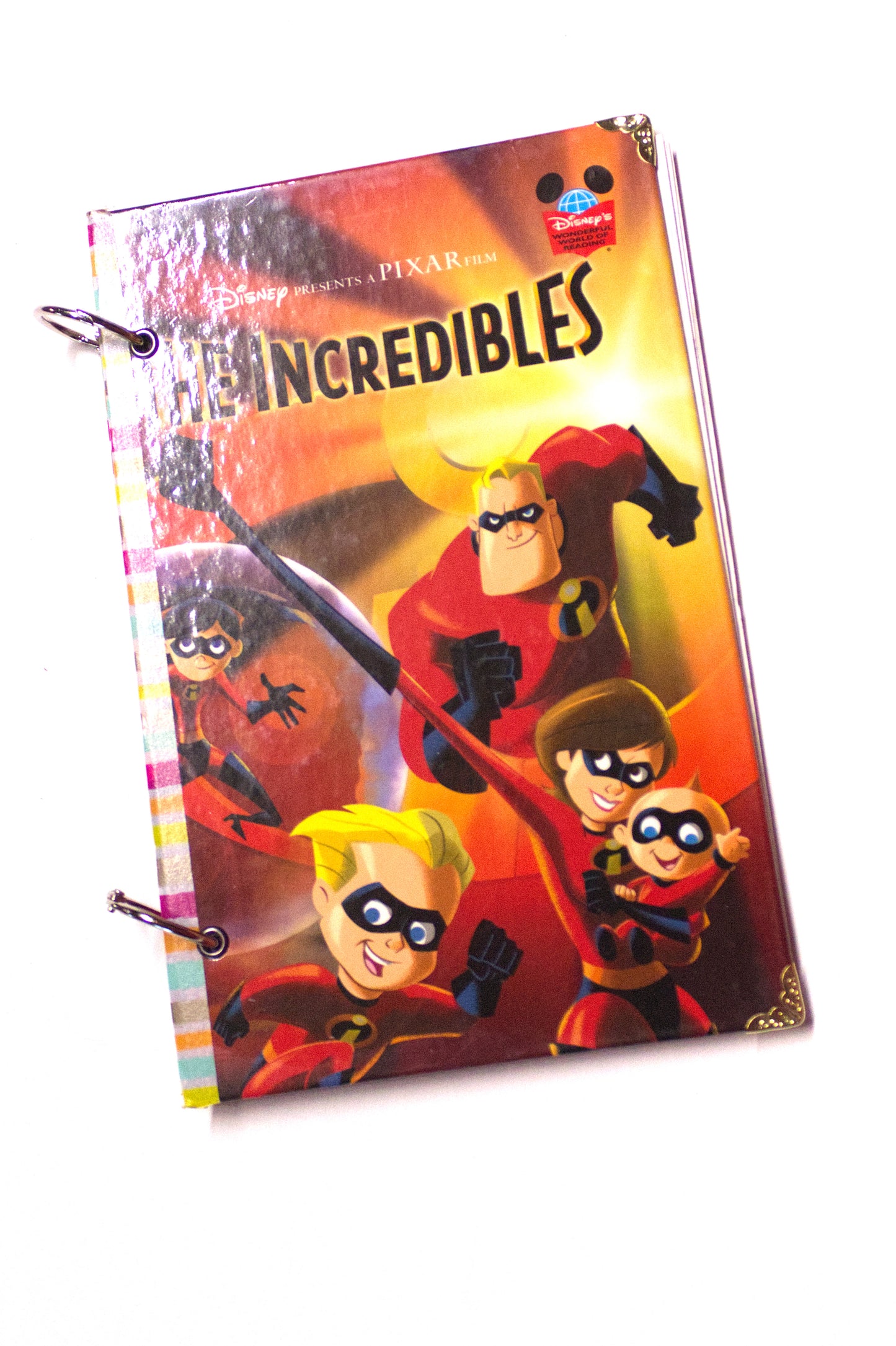Superhero-Themed Upcycled Children’s Book Journal