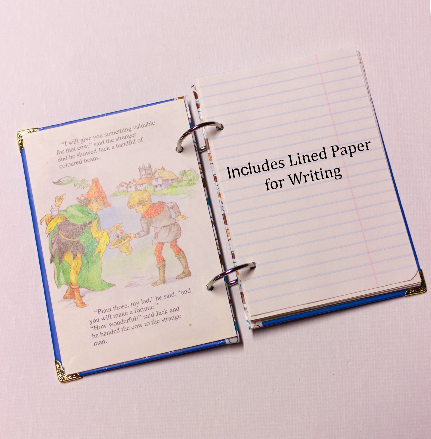 Upcycled Vintage Adventure Story Journal – Handmade, Eco-Friendly & Uniquel