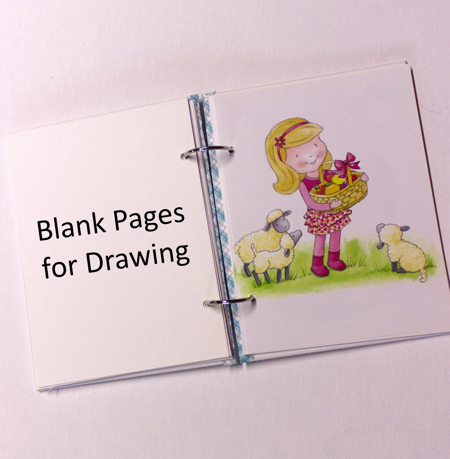 ✨ Upcycled Children’s Book Journal – Handmade & Eco-Friendly ✨