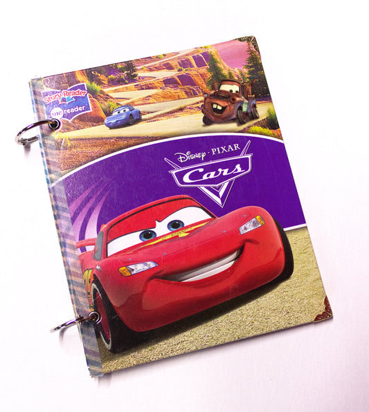 Racing Adventure–Themed Upcycled Children’s Book Journal