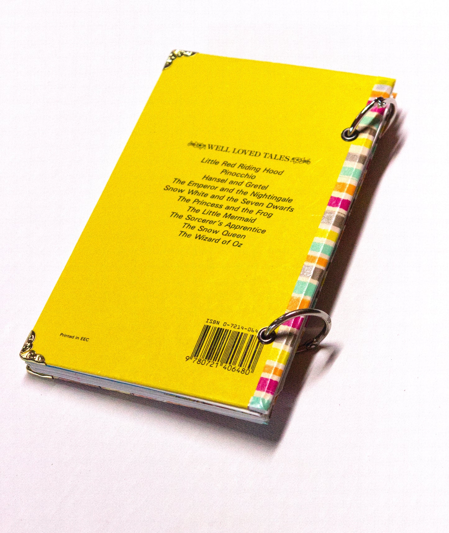 Upcycled Vintage Fantasy Story Journal – Handmade, Eco-Friendly & One-of-a-Kind