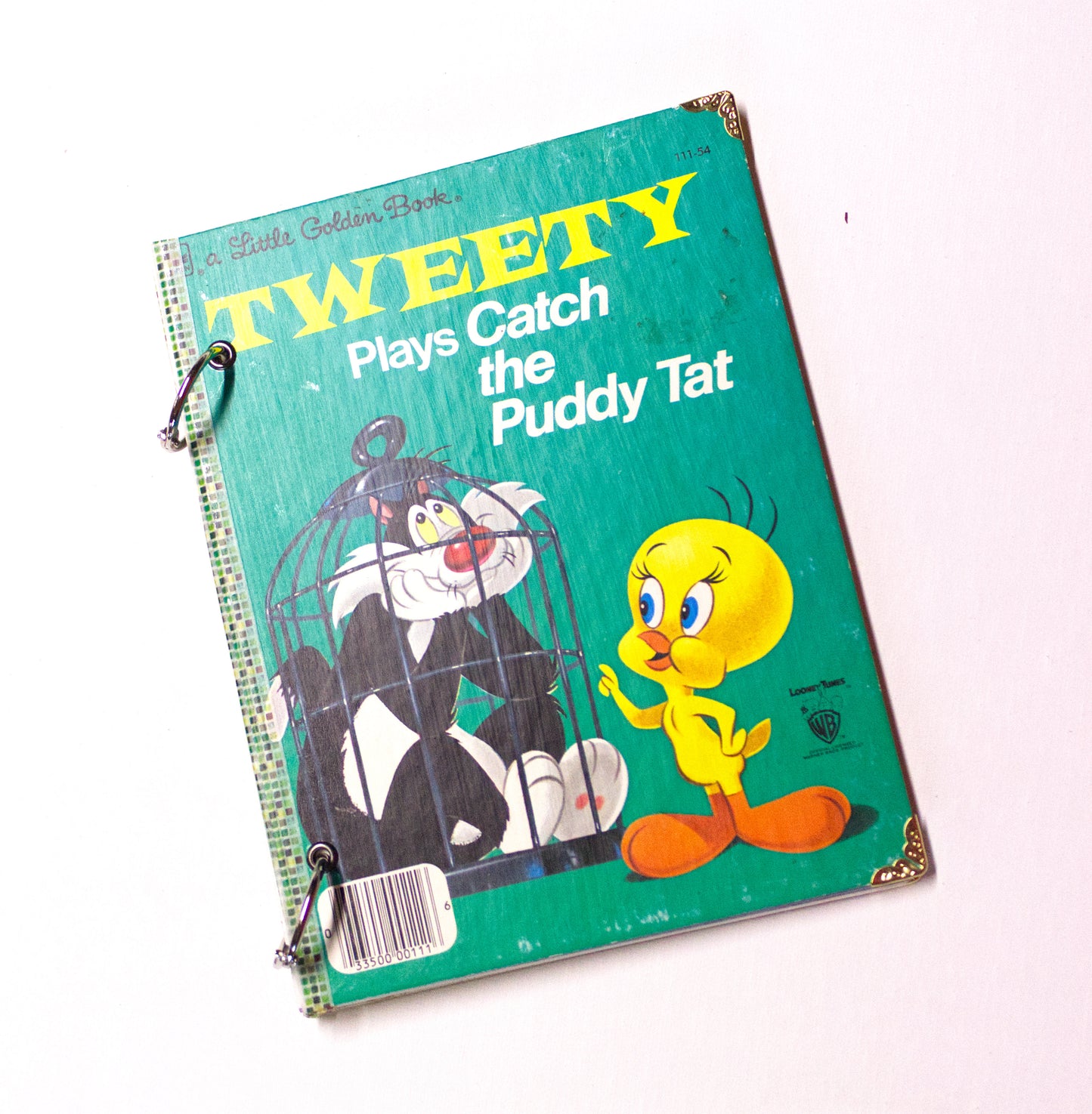 ✨ Upcycled Children’s Cartoon Book Journal – Handmade & Eco-Friendly ✨